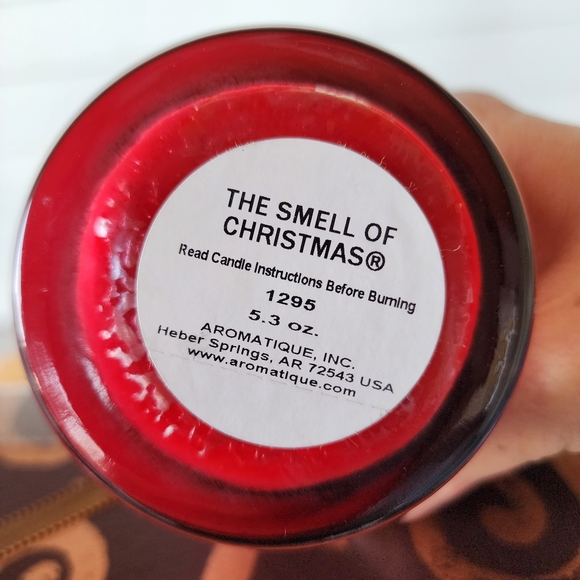 Aromatique red candle - Picture 5 of 5